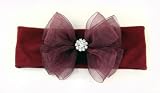 ~ Blooming Bows Rhinestone Classic Headband