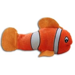 1 x Clownfisch Pl�sch - orange-wei� - ca. 15 cm, Pl�schtier, Fisch