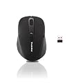 TeckNet M002 2.4G Nano Cordless Black Optical Mouse - 2.4 GHz -1600dPi - Nano USB wireless receiver - 2010 Edition (AA BATTERIES NOT INCLUDED)