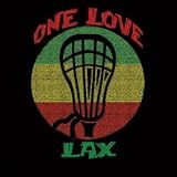 LACROSSE - BLACK YOUTH TANK TOP -   ONE LOVE  