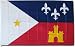 Acadiana Flag 3x5 Brand New 3 x 5 Acadia Louisiana