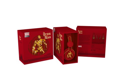 Coloud Marvel 04090086 Ironman Headphone (Wine)