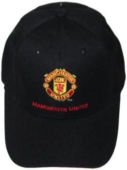 Manchester United Team Logo Graphic Design Soccer Futbol Cap