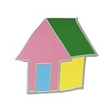 home／ホーム 家型 ピンク ピンバッヂ : 奈良美智 の評価・レビュー