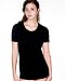 American Apparel Sheer Cotton Jersey Ladies Summer Tee - 6301