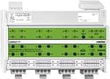 Merten 649908 Jalousie-/ Schaltaktor REG-K/8x/16x/10 mit Handbet&Atilde;&curren;tigung, lichtgrau (light grey)