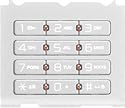 Original Sony Ericsson W580i S500i Tastaturmatte latin pink