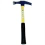 Klein 807-18 15 Inch Electrician's Straight Claw Hammer, Black/Yellow