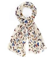Per Una Lightweight Darwin Butterfly Scarf