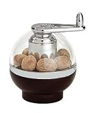 Peugeot PM19495 Amboine 4.25 Inch Nutmeg Grinder, Chocolate