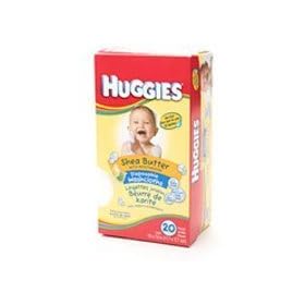 Huggies Disposable Baby Washcloths, Shea Butter with Moisturizers - 20 Count