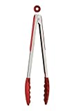 from Zing Premier Housewares Zing Silicone Tongs, Red Model 0804920