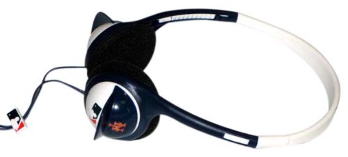 MLB New York Mets Batting Helmet Over the Head Headphones
