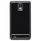 TPU-Cases High Gloss Black Flexible TPU Skin Cover Phone Case for Samsung Infuse 4G (AT&T) [TPU-Cases Retail Packaging]
