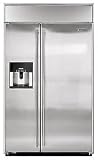 Review Jenn-Air  / Jenn-Air JSD2697KEF 25.6 cu. ft. Freestanding Side by Side Refrigerator with Elevator Shelves, External Ice/Water Dispenser and Floating Glass Doors: Frost White