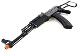 High Performance AEG Package: 410 FPS JG Full Metal Gearbox AK-47S Tactical Black AEG w/ Folding Stock