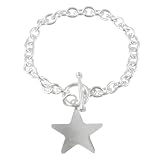 Sterling Silver Star Charm Bracelet