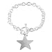 Sterling Silver Star Charm Bracelet
