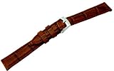 MORELLATO (モレラート) 時計バンド BOLLE 14mm ゴールドブラウン 牛革アリゲーター型押し X2269 480 041 014