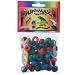 Zoo Max DUS95 Colored Wood Very Small Beads 60ct Size 0.5inx0.5inx0.25in