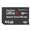 SanDisk SDMSPDH-004G-A11 4GB/15MB Ultra II MSPD Card