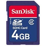 SanDisk 4GB SDHC card