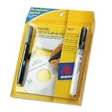 Avery 7227 CD DVD Labeling Starter Kit by Avery