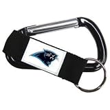 Carolina Panthers Black Carabiner Keychain