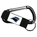 Carolina Panthers Black Carabiner Keychain