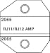 Tools & Hardware : Paladin 2065 RJ11, RJ12 AMP 6P6C Modular Die Set
