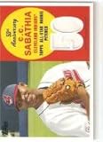 2008 Topps 50th Anniversary All Rookie Team Relics #ARR-CS C.C. Sabathia - Cleveland Indians (Piece of Authentic Gam Worn Jersey - Serial #d to 50) (Baseball Cards)