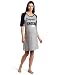 Lamaze Maternity Women's Pregnant But Still a knockout Sleep Shirt, Heather Grey, Small