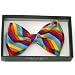 Rainbow Bow Tie, Suspenders, Knee High Socks, and Arm Warmers (Punk Gothic)