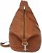 Piel Leather Three- Zippered Hobo Sling