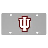 Indiana Hoosiers NCAA License/Logo Plate
