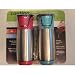 Contigo 2-Pack Vacuum Insulated AUTOSEAL Elite Travel Mugs, Raspberry and Aqua