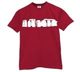 Stonehenge T-Shirt-Womens-Red-X-Large