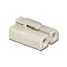 Amphenol Industrial 10-638974-000 Rectangular Connector Socket, Straight Plug, Press-Fit Latch Coupling, Crimp Termination, 2 Contacts, 3.6mm Contact Size, 69 Amps Current