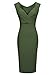 Fashion Sexy Lovely Celeb Womens Deep V Bodycon Evening Party Dress Red Green
