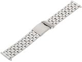 Timex Mens Q7B873 Stainless Steel Non-Expansion 16-20mm Replacement Watchband