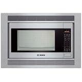 Bosch 500 Series HMB5060 2.1 cu. ft. Built-in Microwave with 1,200 Cooking Watts, 10 Power Levels, Sensor Cooking and Touch Control with Amber Display: Black