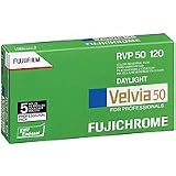 FujiFilm Fujichrome Velvia RVP 50 120 Pro Slide Film 5 Pack