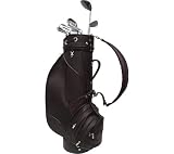 Piel Leather Deluxe 9 Leather Golf Bag 8242