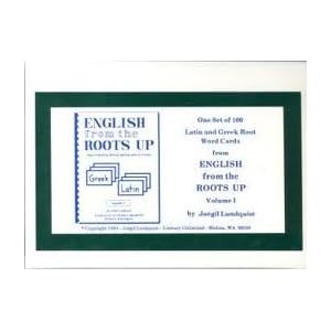 English from the Roots Up Flashcards Publisher: Cune Press