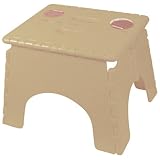 B&R Plastics 101-6BG Beige EZ Foldz Step Stool by B & R Plastics