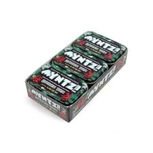 Dentist Recommended MYNTZ! Brand Mints - Green Tea with Ginseng 6 x 1.75 oz tin multipack