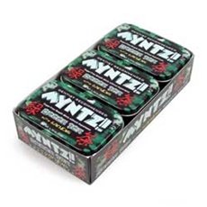 Dentist Recommended MYNTZ! Brand Mints - Green Tea with Ginseng 6 x 1.75 oz tin multipack