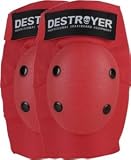 Destroyer Pro Red Small Elbow Skateboard Pads