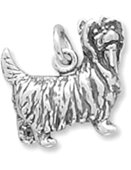 Sterling Silver Yorkshire Terrier Charm