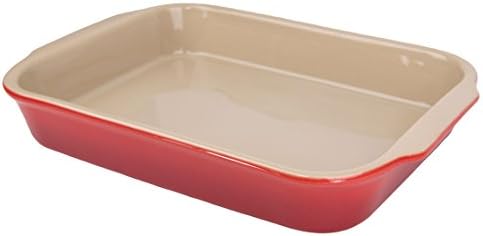 American Bakeware Casserole - Wild Cherry - 3.5 qts. / 11" x 15" / Made in the USA